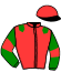 casaque portée par Olivier S. jockey du cheval de course STARO MOJITO, information pmu ZETURF