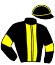 casaque portée par Masschaele Ph. jockey du cheval de course LATINO PURA VIDA, information pmu ZETURF