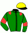 casaque portée par De Jesus Est. jockey du cheval de course KALIMBA DES PRES, information pmu ZETURF casaque portée par De Jesus Est. jockey du cheval de course KALIMBA DES PRES, information pmu ZETURF