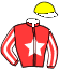 casaque portée par Lemaitre A. jockey du cheval de course MONT ARTISTE, information pmu ZETURF