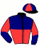 casaque portée par Guinoiseau L. jockey du cheval de course ISCO DE LOU, information pmu ZETURF