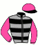 casaque portée par Mottier M. jockey du cheval de course KRONOS DE TROIS, information pmu ZETURF casaque portée par Mottier M. jockey du cheval de course KRONOS DE TROIS, information pmu ZETURF