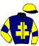 casaque portée par Brehard J. M. jockey du cheval de course JADESSE, information pmu ZETURF casaque portée par Brehard J. M. jockey du cheval de course JADESSE, information pmu ZETURF