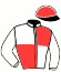 casaque portée par Deroyand P. jockey du cheval de course FRIBUSTE DU CORBON, information pmu ZETURF casaque portée par Deroyand P. jockey du cheval de course FRIBUSTE DU CORBON, information pmu ZETURF