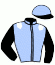 casaque portée par Lecroq D. jockey du cheval de course IDEAL DELADOU, information pmu ZETURF casaque portée par Lecroq D. jockey du cheval de course IDEAL DELADOU, information pmu ZETURF