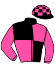 casaque portée par Lamy R. jockey du cheval de course LACLOS, information pmu ZETURF