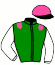 casaque portée par Benoist G. jockey du cheval de course SUMMER DRIVE, information pmu ZETURF