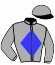 casaque portée par Besnier H. jockey du cheval de course TANIA (FR), information pmu ZETURF