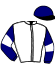 casaque portée par Mosse G. jockey du cheval de course ACONCAGUA (IT), information pmu ZETURF