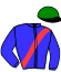 casaque portée par Casamento M. jockey du cheval de course GRACIAN (DE), information pmu ZETURF