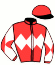 casaque portée par Bails Mlle L. jockey du cheval de course MIRASCH (FR), information pmu ZETURF