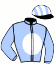casaque portée par Michel Mlle Mic. jockey du cheval de course LOUIS (DE), information pmu ZETURF