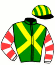 casaque portée par Demuro C. jockey du cheval de course MAKOTOINABAGOU (FR), information pmu ZETURF