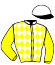 casaque portée par Guitraud C. jockey du cheval de course LA PIENZA, information pmu ZETURF