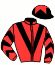 casaque portée par Mosse G. jockey du cheval de course LUCIO (GB), information pmu ZETURF