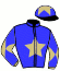 casaque portée par Ladjadj S. jockey du cheval de course MY LADY ROCK (FR), information pmu ZETURF
