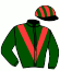casaque portée par Benoist G. jockey du cheval de course STE ADRESSE (FR), information pmu ZETURF