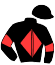 casaque portée par Hardouin E. jockey du cheval de course MARACAY (ES), information pmu ZETURF