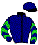 casaque portée par Dettori Lan. jockey du cheval de course UNCONQUERABLE (IE), information pmu ZETURF