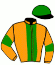 casaque portée par Guitraud C. jockey du cheval de course RUN TO THE HILLS, information pmu ZETURF