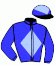 casaque portée par Thomas Ron. jockey du cheval de course DANCINGINTHESTREET, information pmu ZETURF