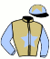 casaque portée par Barzalona M. jockey du cheval de course CRAB KEY, information pmu ZETURF