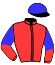 casaque portée par Maillot S. jockey du cheval de course COMMANDER BUZZKILL, information pmu ZETURF