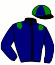 casaque portée par Pasquier S. jockey du cheval de course JADE DE FAUST, information pmu ZETURF