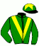 casaque portée par Trullier T. jockey du cheval de course RAGNAROK, information pmu ZETURF