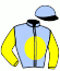 casaque portée par Mendizabal I. jockey du cheval de course LUISA CASATI, information pmu ZETURF