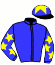 casaque portée par Demuro C. jockey du cheval de course ASCOT WAY, information pmu ZETURF