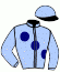 casaque portée par Piccone T. jockey du cheval de course ILL REEF, information pmu ZETURF casaque portée par Piccone T. jockey du cheval de course ILL REEF, information pmu ZETURF