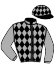 casaque portée par Pelicier Jul. jockey du cheval de course GARDOL MOON, information pmu ZETURF casaque portée par Pelicier Jul. jockey du cheval de course GARDOL MOON, information pmu ZETURF