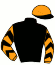 casaque portée par Bazire P. jockey du cheval de course ASHDEL, information pmu ZETURF casaque portée par Bazire P. jockey du cheval de course ASHDEL, information pmu ZETURF
