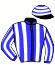 casaque portée par Grosbois Chr. jockey du cheval de course HEY MAN, information pmu ZETURF casaque portée par Grosbois Chr. jockey du cheval de course HEY MAN, information pmu ZETURF