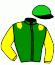 casaque portée par Roussel Leo jockey du cheval de course GIORGIANA, information pmu ZETURF casaque portée par Roussel Leo jockey du cheval de course GIORGIANA, information pmu ZETURF