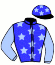 casaque portée par Remoue Pie. jockey du cheval de course KINDY BERE, information pmu ZETURF casaque portée par Remoue Pie. jockey du cheval de course KINDY BERE, information pmu ZETURF