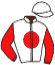 casaque portée par Piccone T. jockey du cheval de course DAKOTA SKY, information pmu ZETURF