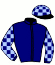 casaque portée par Lebouc Hug. jockey du cheval de course CHELSEA DU NINIAN, information pmu ZETURF