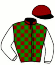 casaque portée par Crastus A. jockey du cheval de course BOOGIE, information pmu ZETURF
