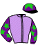 casaque portée par Belmont Cés. jockey du cheval de course ZAHYANA, information pmu ZETURF