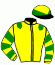 casaque portée par Lebouc Hug. jockey du cheval de course ANTAIOS, information pmu ZETURF