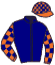 casaque portée par Guyon M. jockey du cheval de course ESTCOURT, information pmu ZETURF