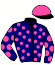 casaque portée par Poggionovo Mme Lau. jockey du cheval de course SOGYNT, information pmu ZETURF casaque portée par Poggionovo Mme Lau. jockey du cheval de course SOGYNT, information pmu ZETURF