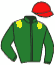 casaque portée par Demuro C. jockey du cheval de course LEPANTO, information pmu ZETURF