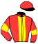 casaque portée par Berge C. jockey du cheval de course MASTER LIGHT, information pmu ZETURF