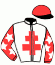 casaque portée par Grosbois Chr. jockey du cheval de course NAVANA TALISKER, information pmu ZETURF casaque portée par Grosbois Chr. jockey du cheval de course NAVANA TALISKER, information pmu ZETURF