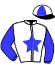 casaque portée par Pouchin A. jockey du cheval de course MORO, information pmu ZETURF casaque portée par Pouchin A. jockey du cheval de course MORO, information pmu ZETURF