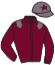 casaque portée par Madamet A. jockey du cheval de course LELENTHA, information pmu ZETURF