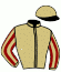 casaque portée par Calbrix Mat. jockey du cheval de course FEARLESS CHEETAH, information pmu ZETURF casaque portée par Calbrix Mat. jockey du cheval de course FEARLESS CHEETAH, information pmu ZETURF